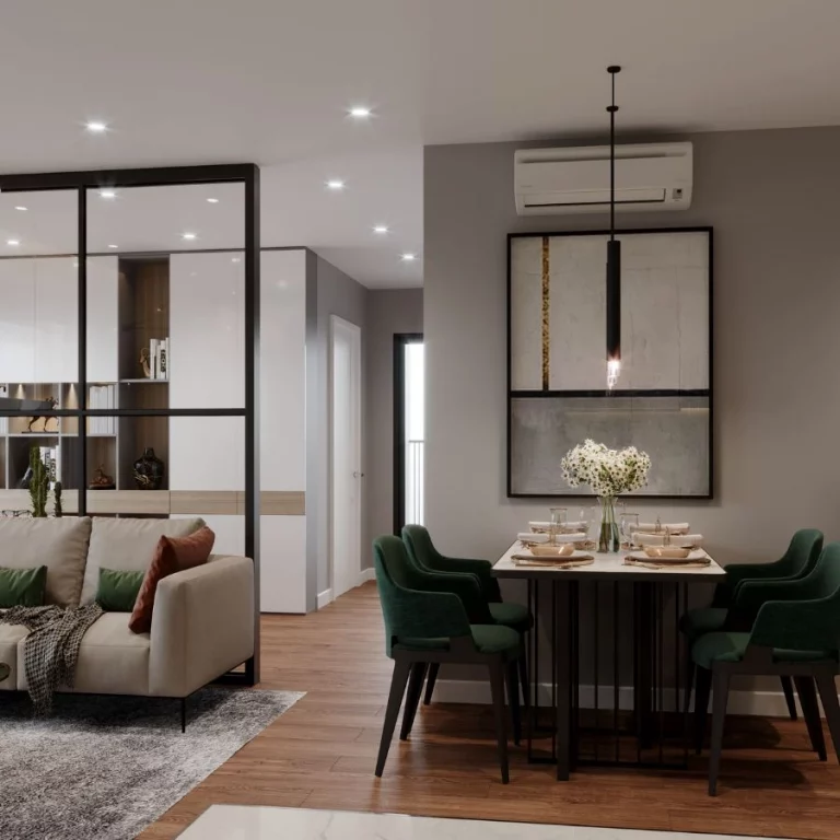Apartment-Cleaning-Services-In-Chicago-Living-Room