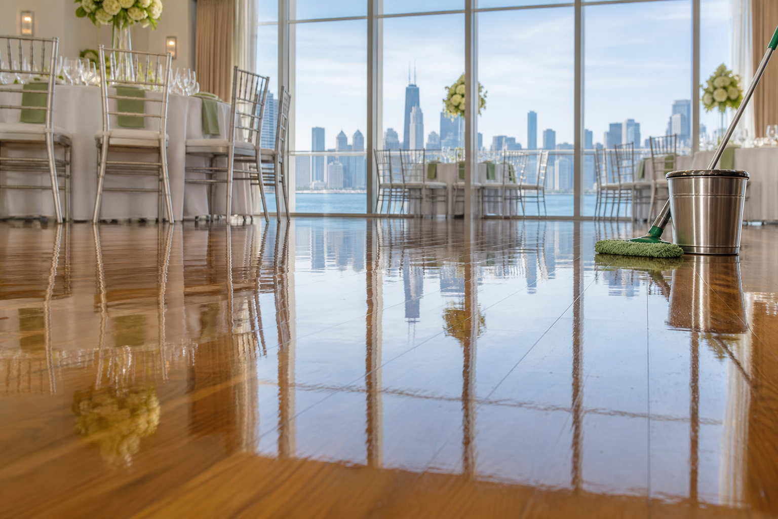 Event cleaning in Streeterville, Chicago IL
