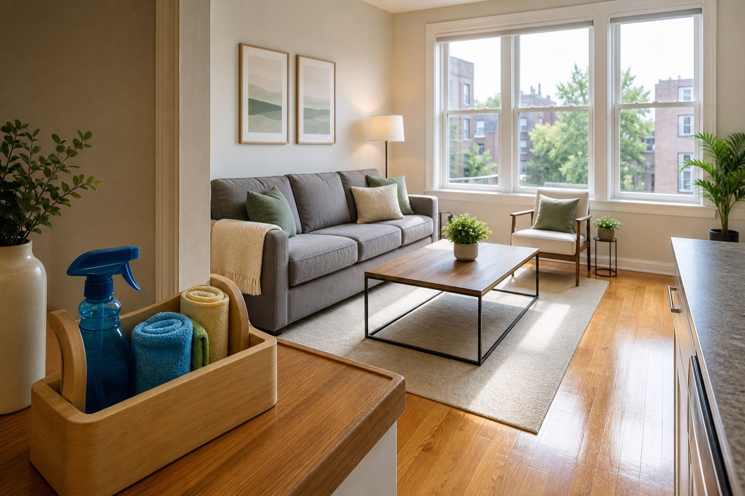 Apartment cleaning service in Bucktown Chicago