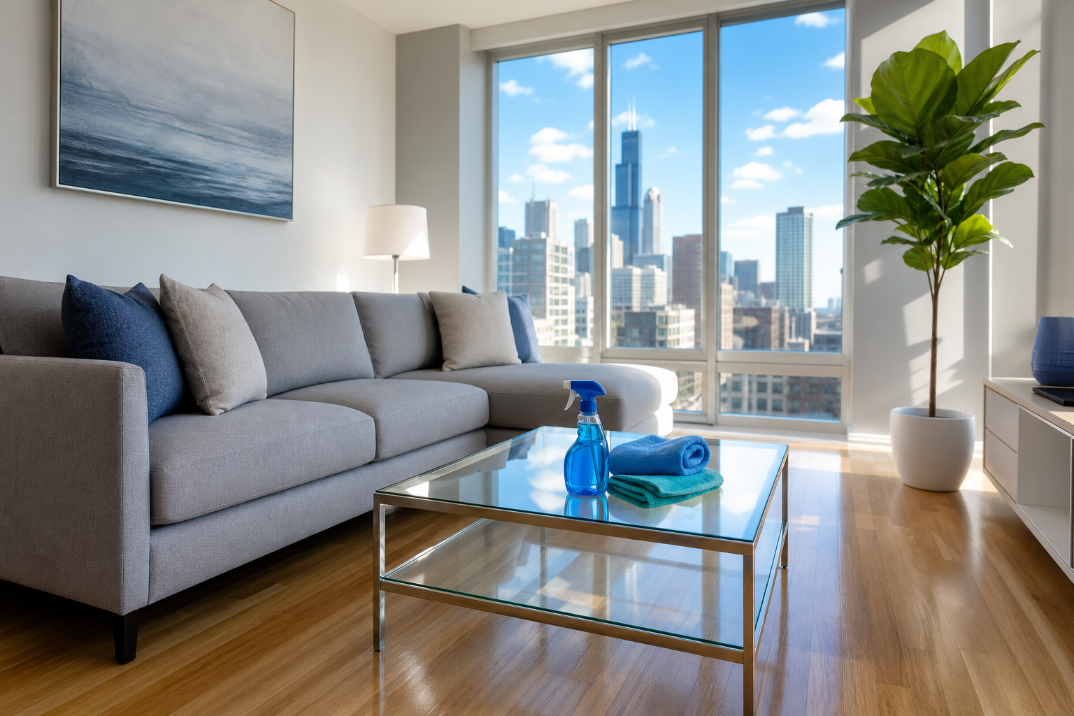 Residential cleaning services in West Town Chicago IL