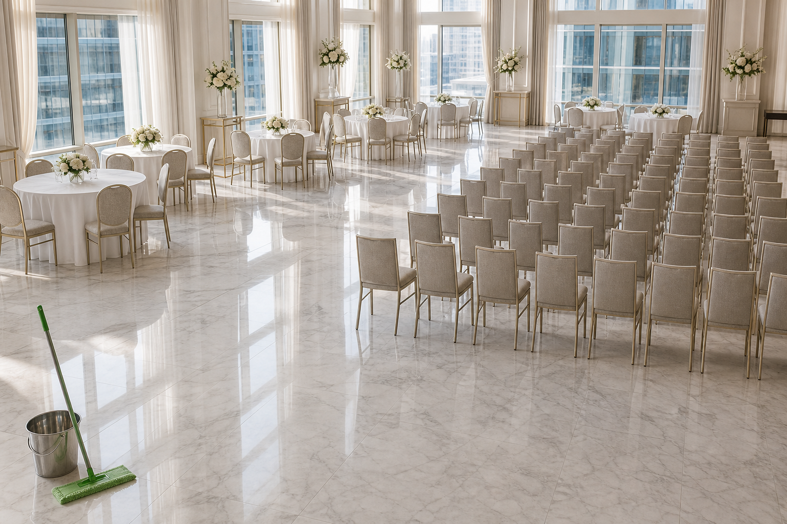 Event cleaning in River North Chicago