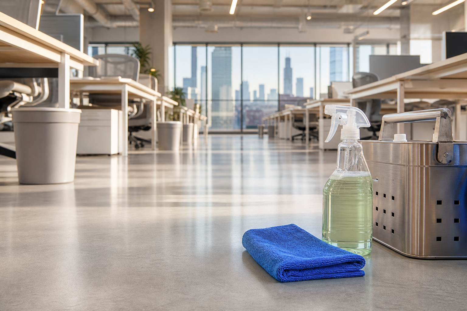 Office cleaning for South Loop businesses
