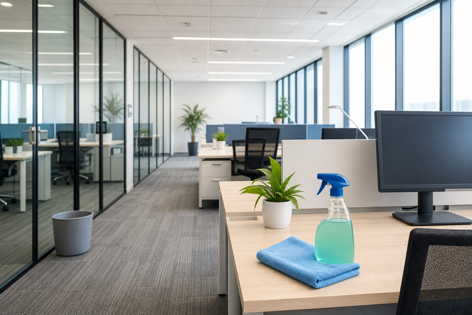 Commercial cleaning services in West Town Chicago IL