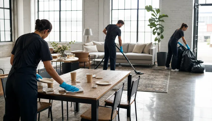 When to Book a Post-Event Cleanup Service in Downtown Chicago